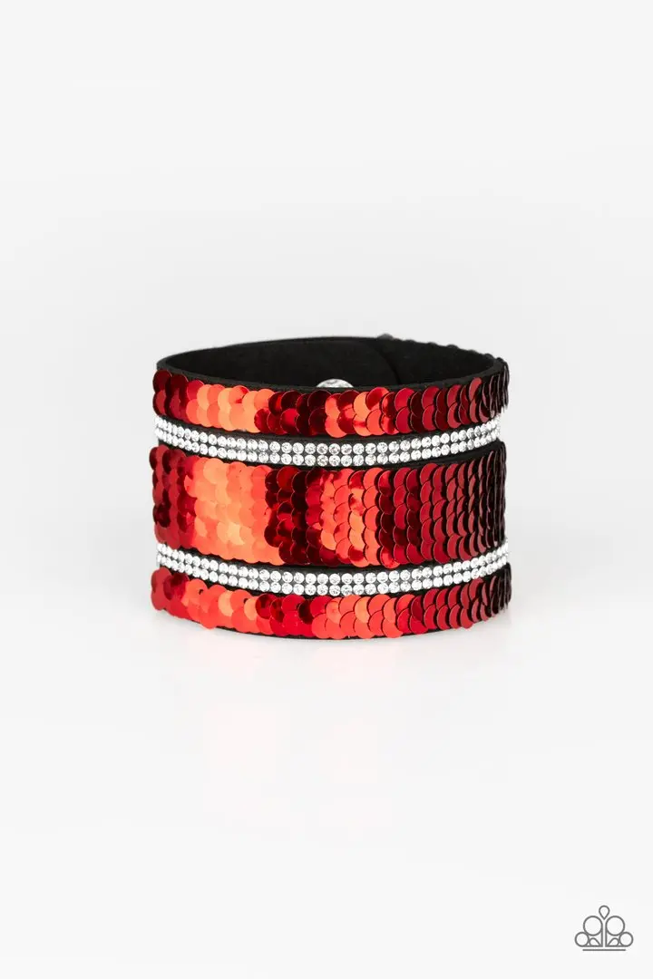 Paparazzi Mermaid Service - Red 1
