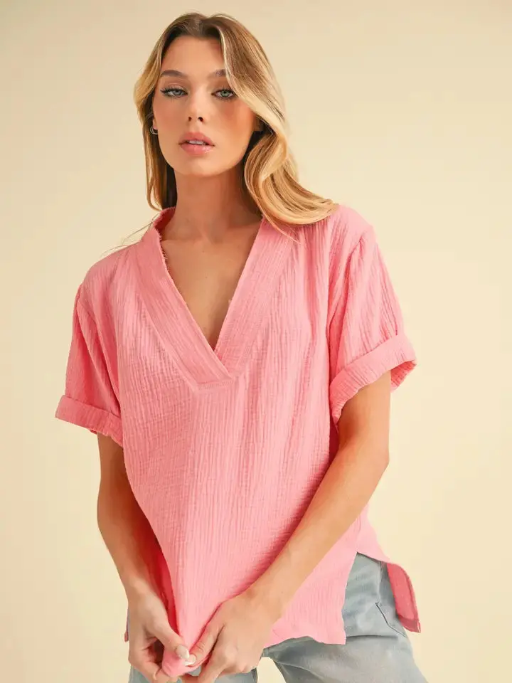 Trudie Top | Pink 1