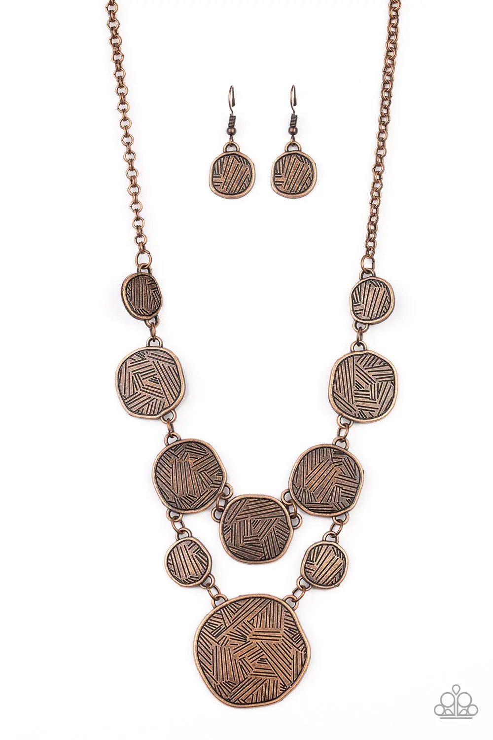 Metallic Patchwork - Copper 1