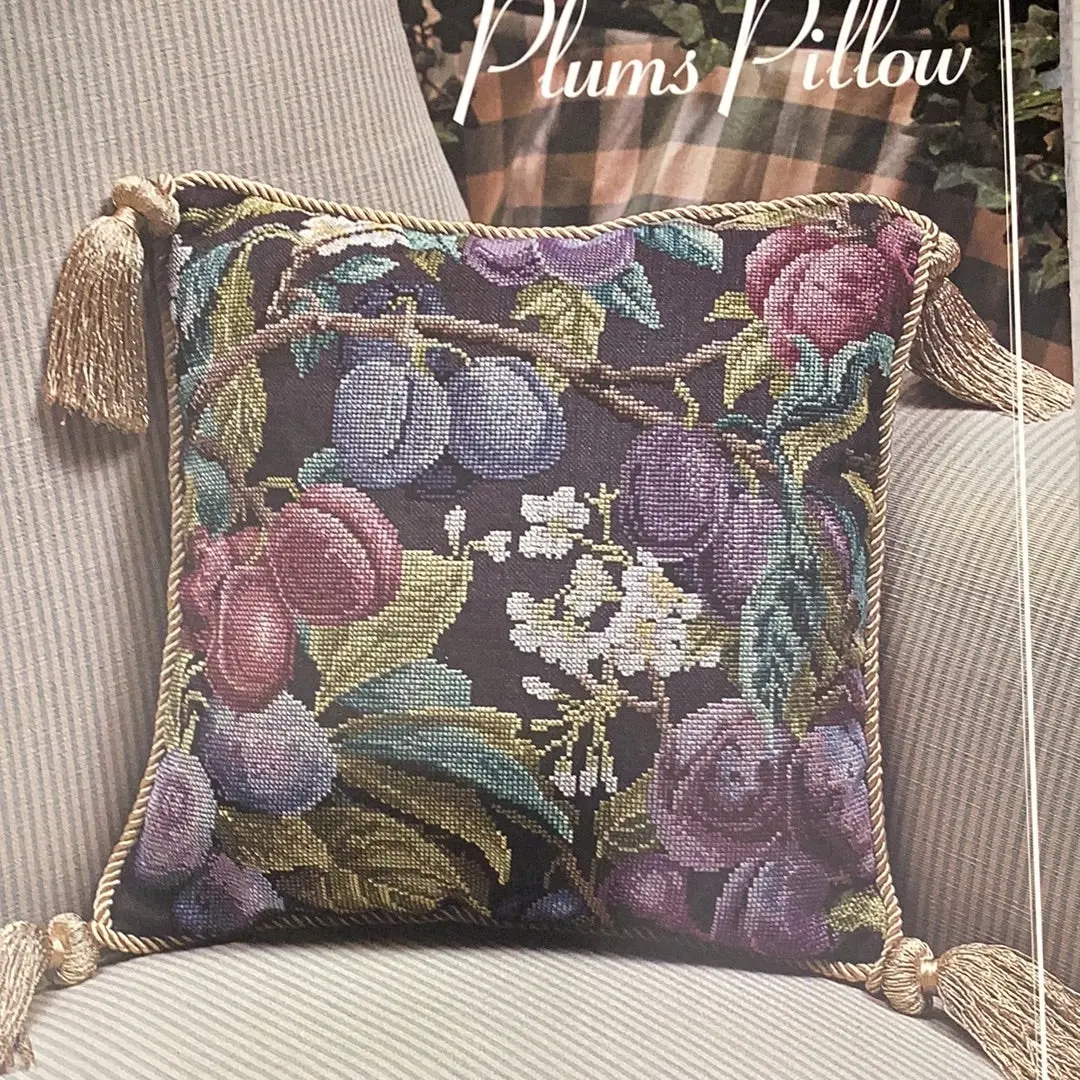 A Passion For Plums Pillow 1