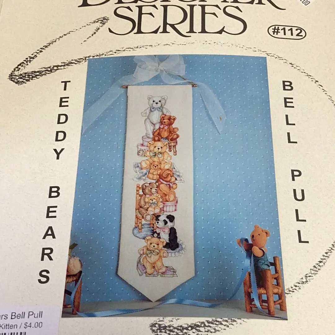 Teddy Bears Bell Pull 1