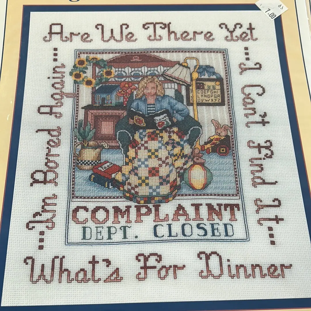 Complaint Dept. Closed 1