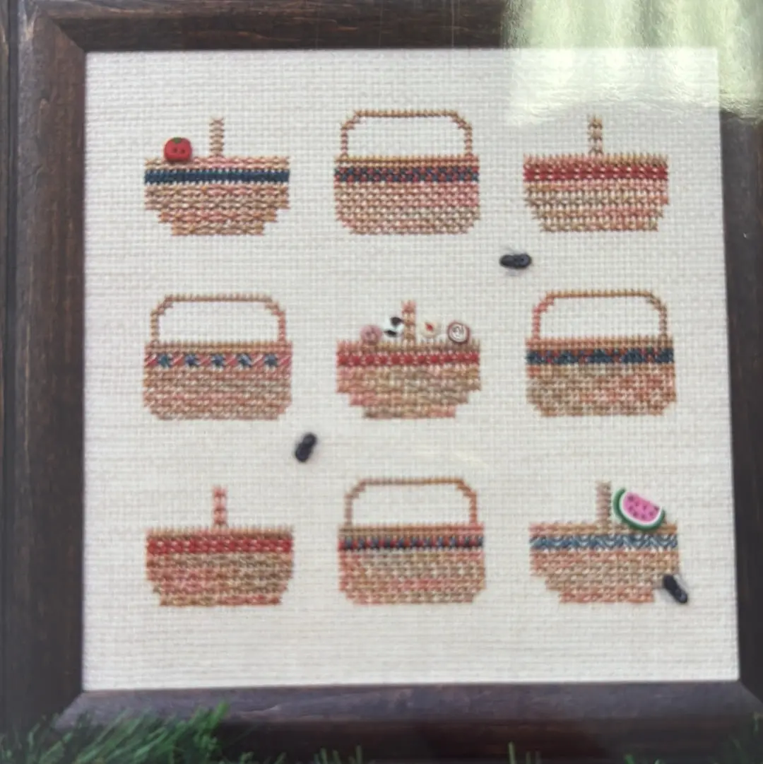 Watercolour Baskets 1