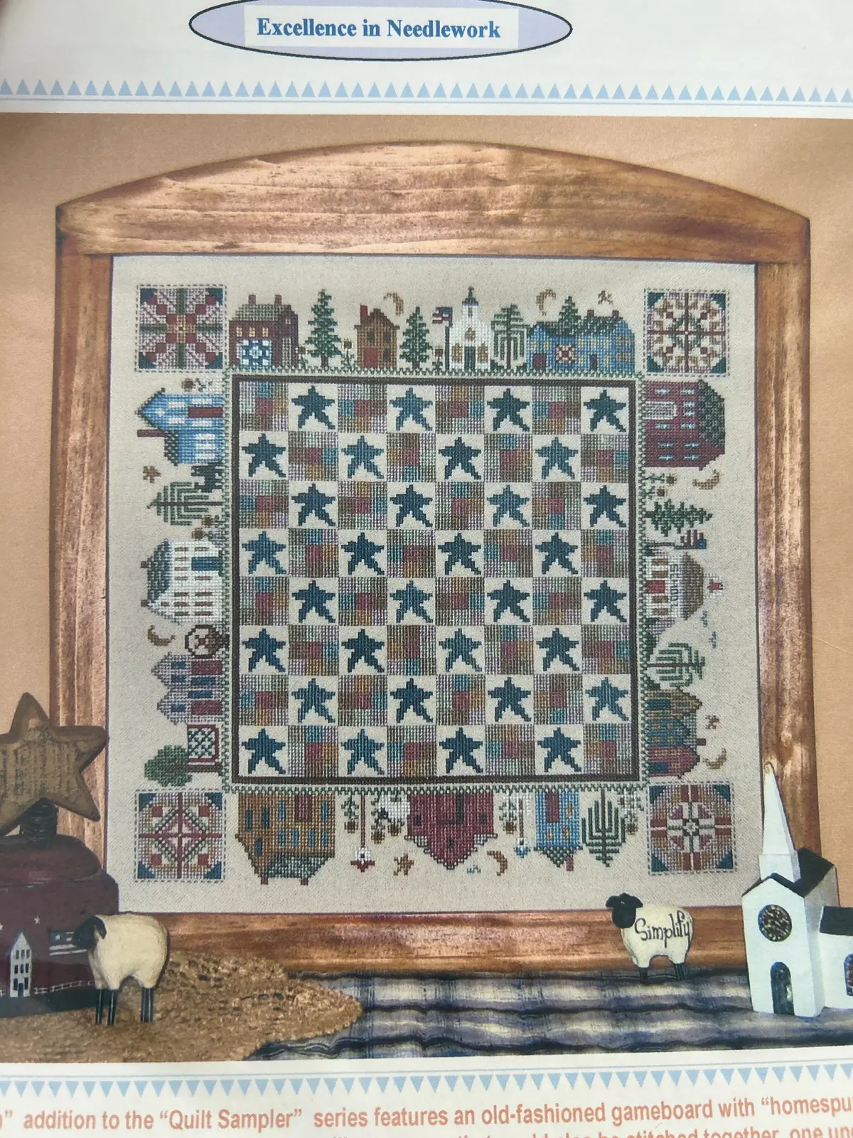 Quilt Sampler Xiii (Village Gameboard Blocks) 1