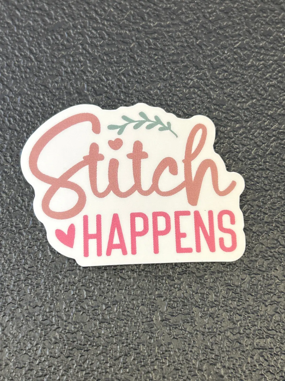 Stitch Happens Sticker 1