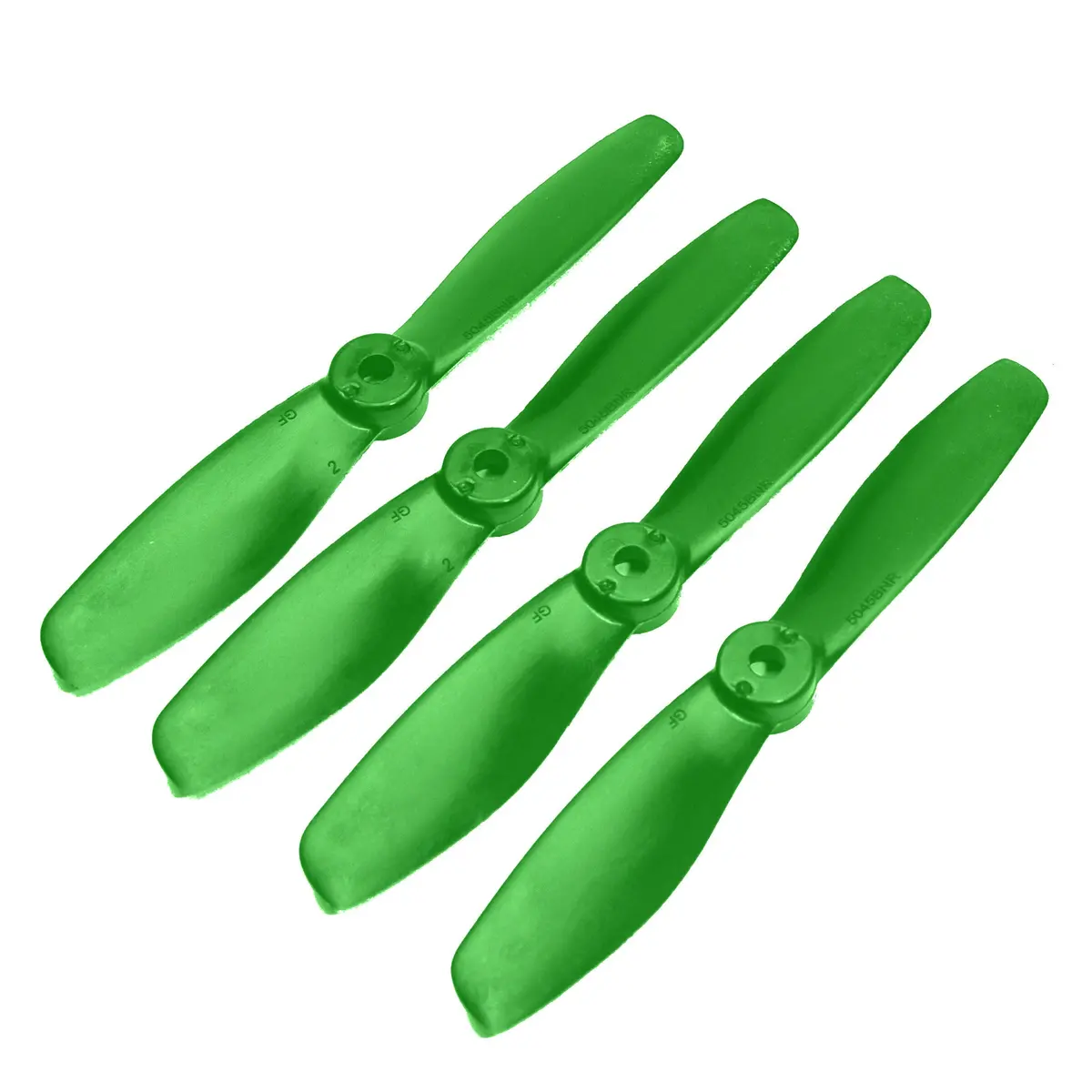 Gemfan 5045 Bullnose Propellers Green 1