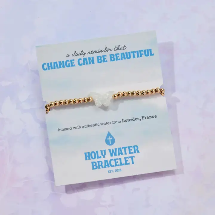 Holy Water Butterfly Bracelet | Gold 1