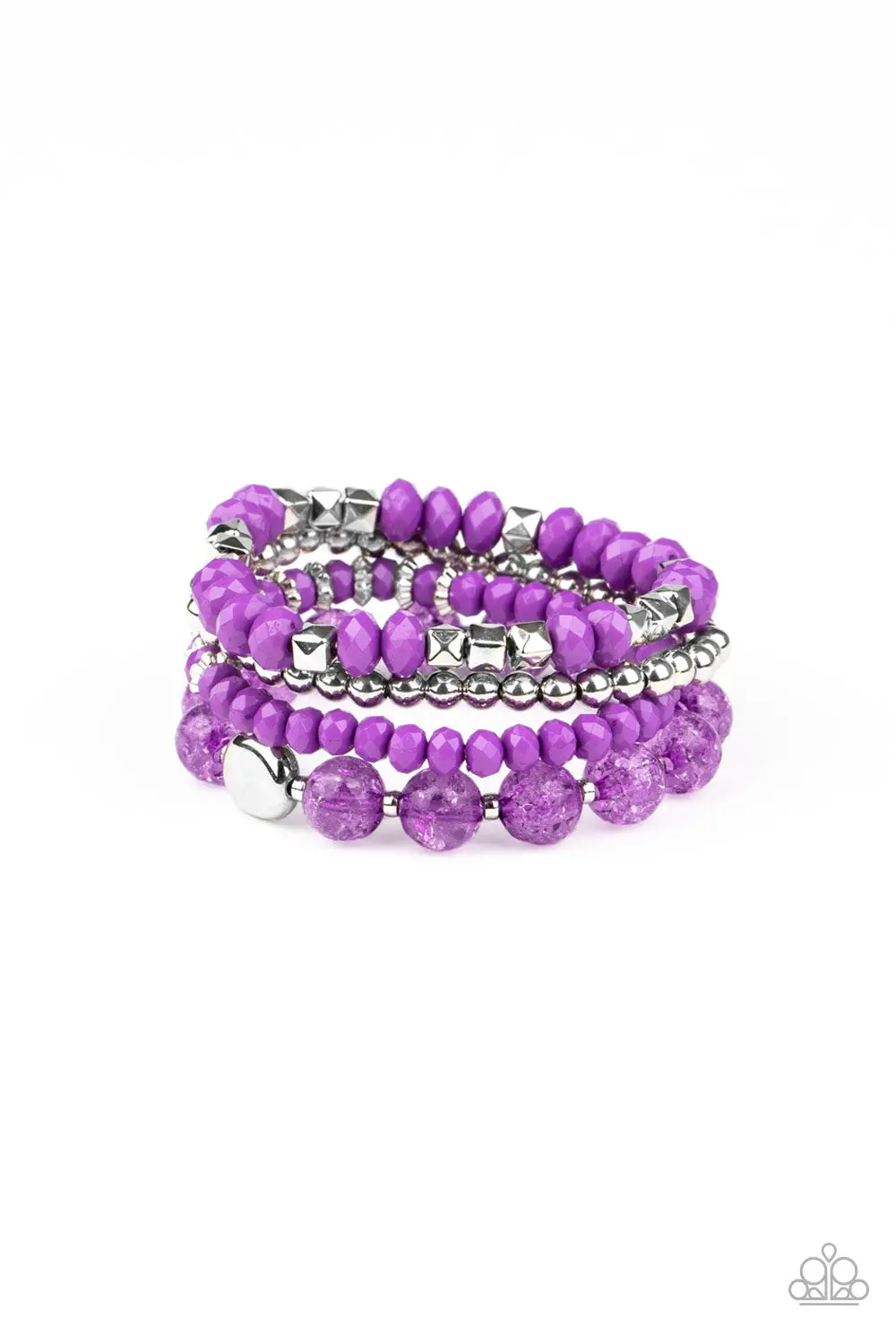Layered Luster - Purple 1