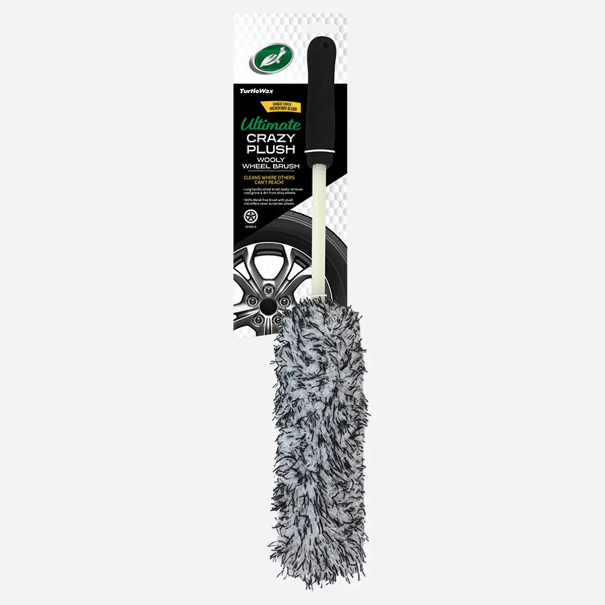 Ultimate Crazy Plush Wooly Wheel Brush 1