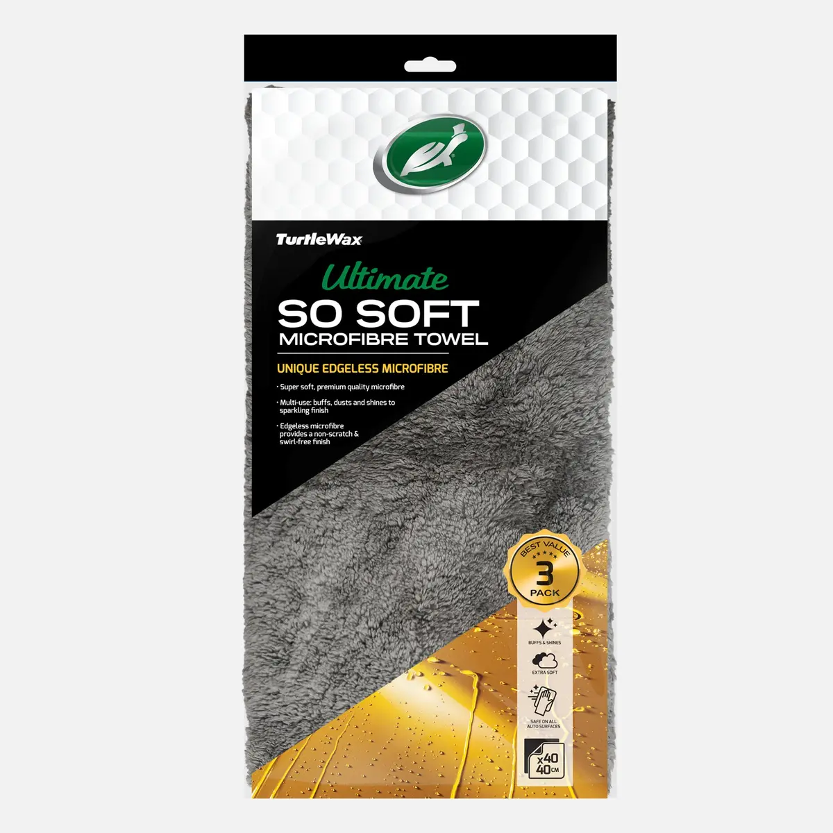 Ultimate So Soft Microfibre Towels - 3 Pack 1