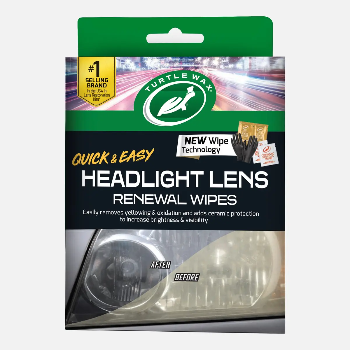 Headlight Lens Renewal Wipes 1
