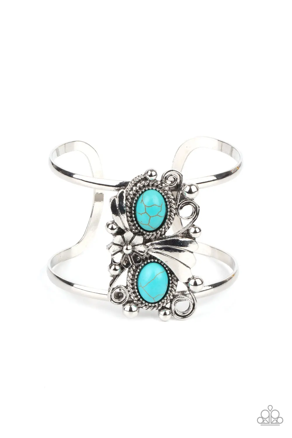 Paparazzi Mojave Flower Girl - Blue 1