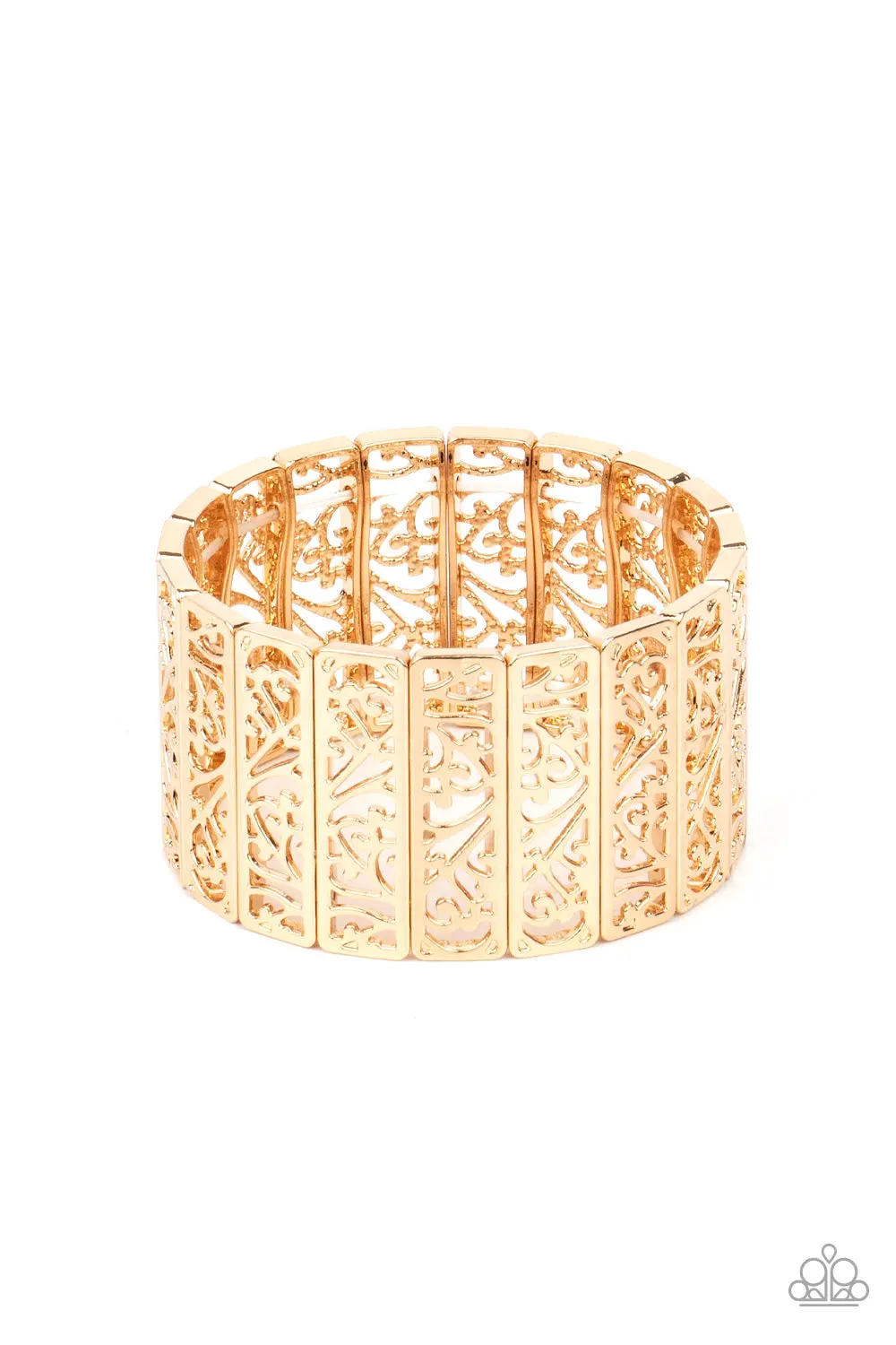 Paparazzi Ornate Orchards - Gold 1