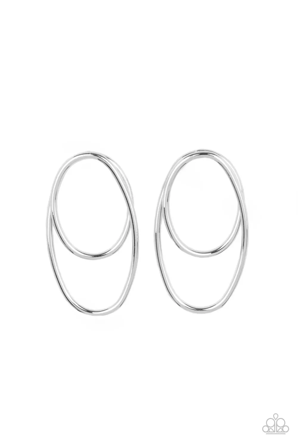 Paparazzi So Oval -Dramatic - Silver 1