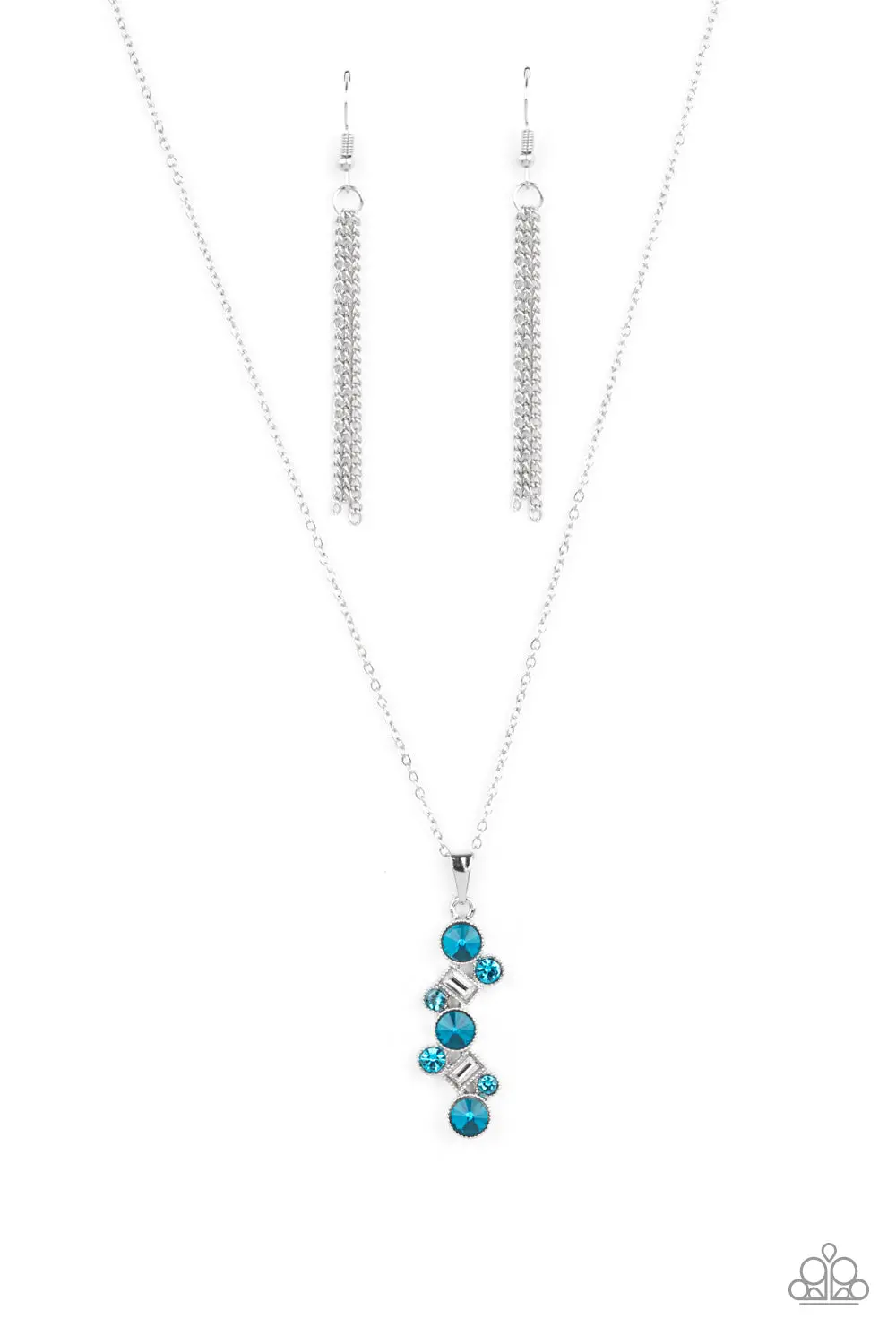Paparazzi Classically Clustered - Blue 1