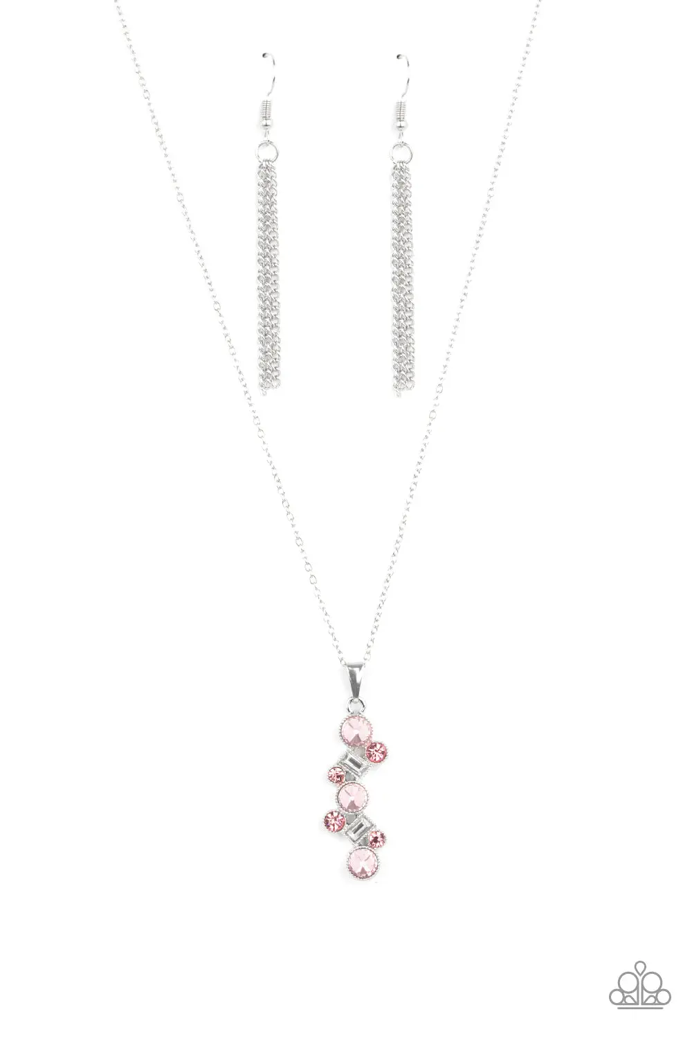 Paparazzi Classically Clustered - Pink 1