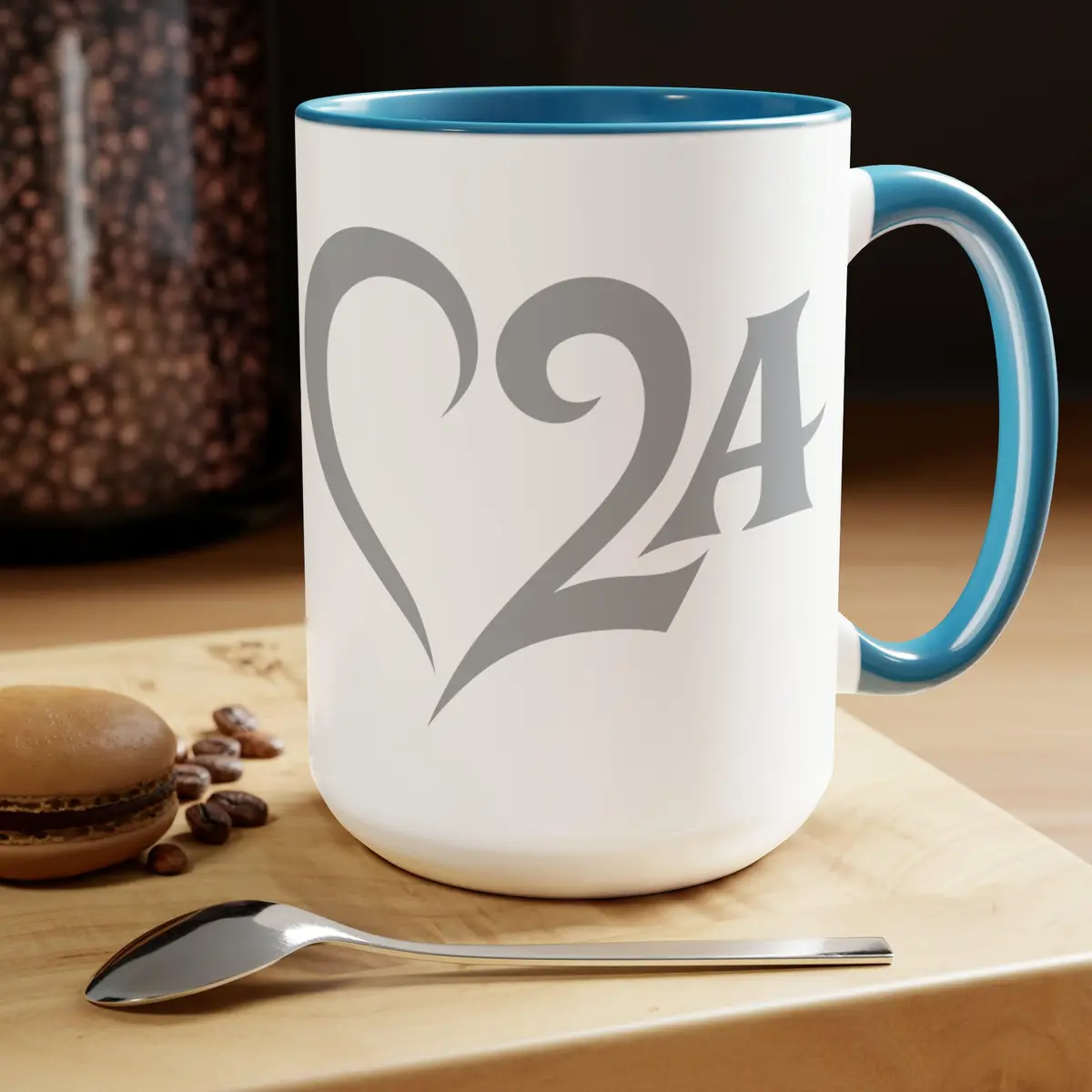 2A Heart Coffee Mug 1