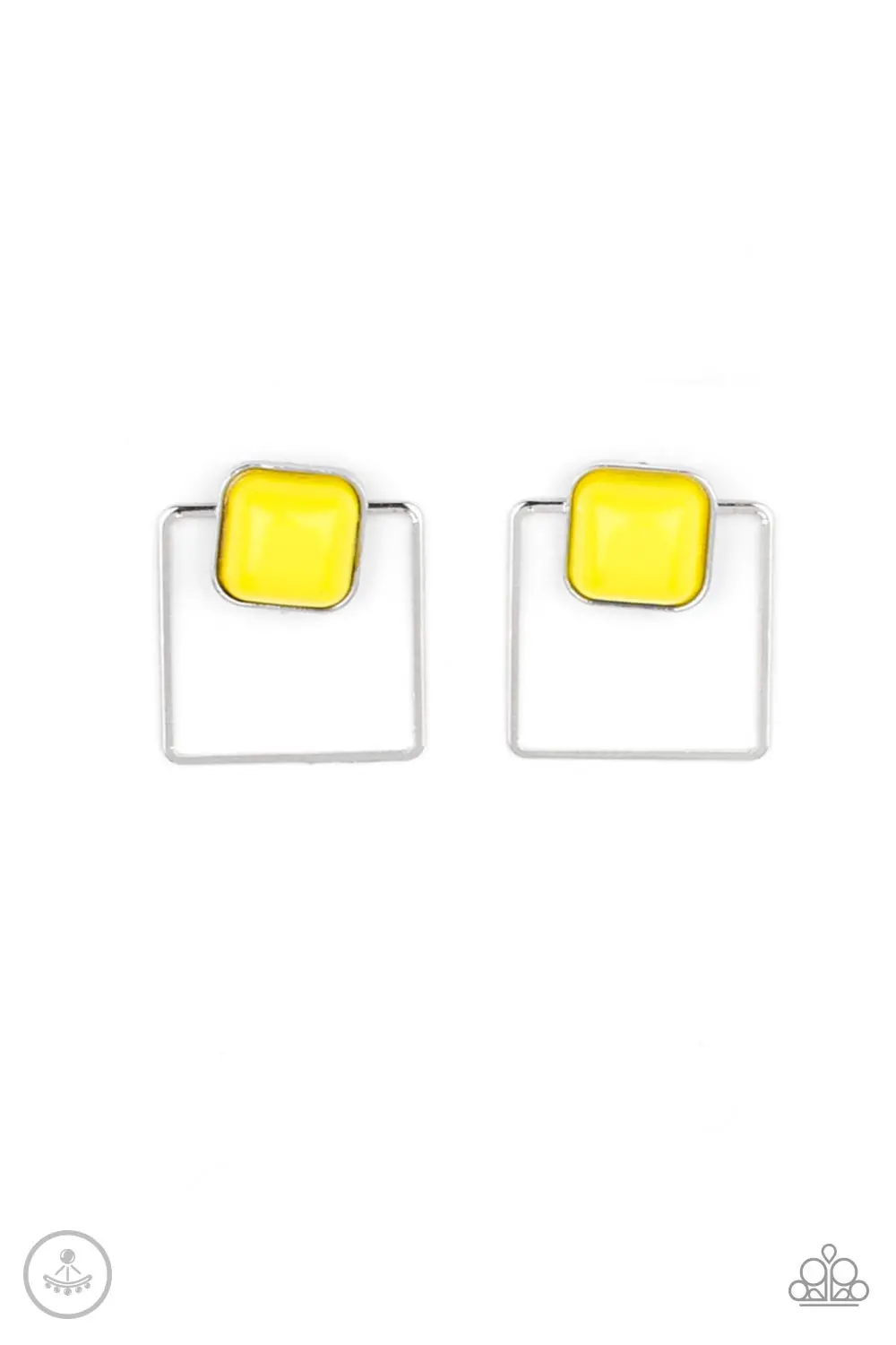 Paparazzi Flair And Square - Yellow 1
