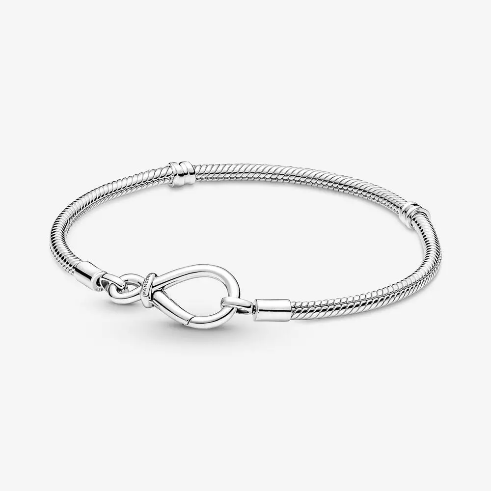 Pandora Moments Infinity Knot Snake Chain Bracelet 1