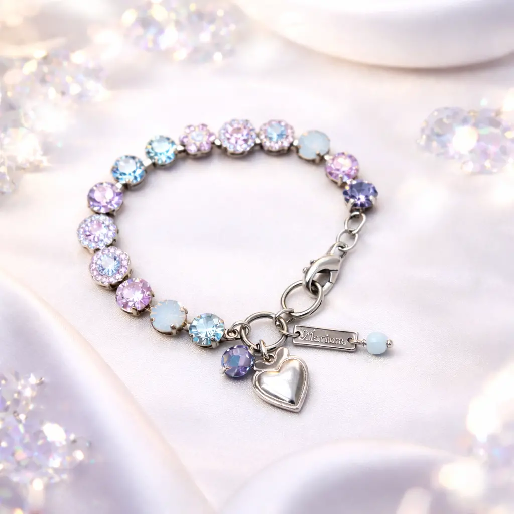 Mariana Bracelet B-4479-1516-Ro In Purple & Blue Spring 1