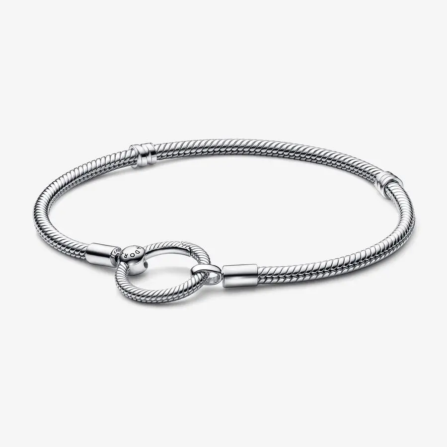 Pandora Moments O Closure Snake Chain Bracelet 1