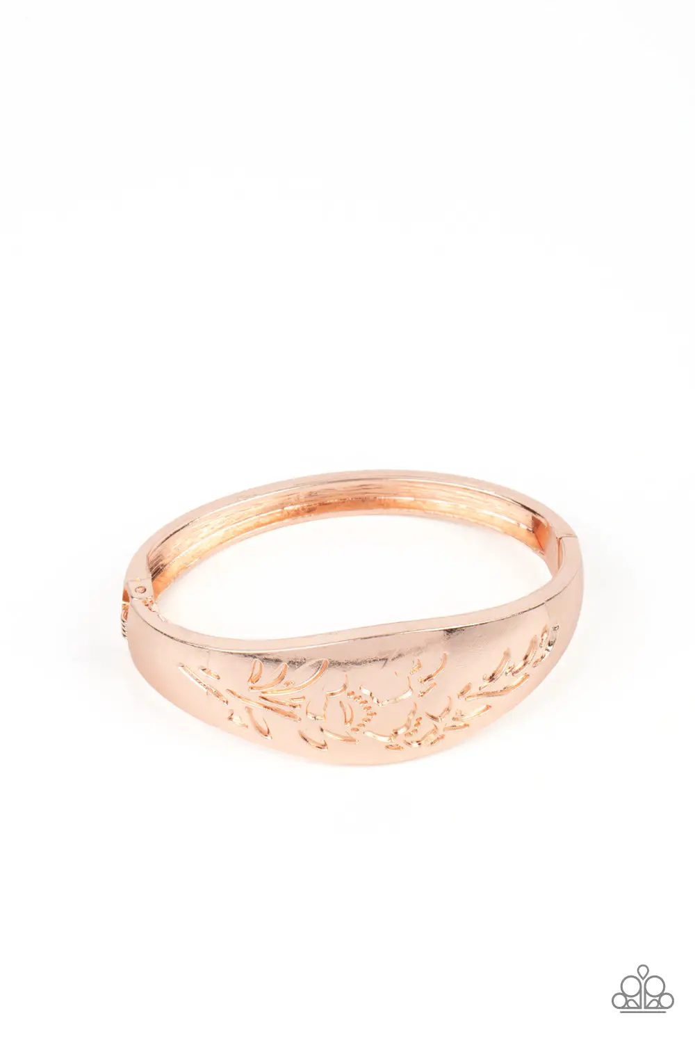 Paparazzi Fond Of Florals - Rose Gold 1