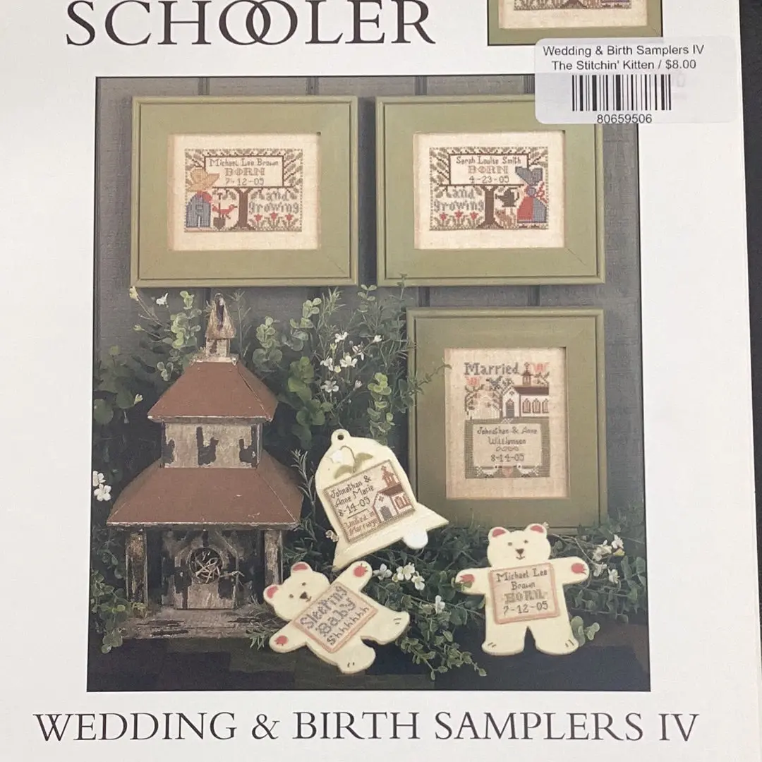 Wedding & Birth Samplers Iv 1
