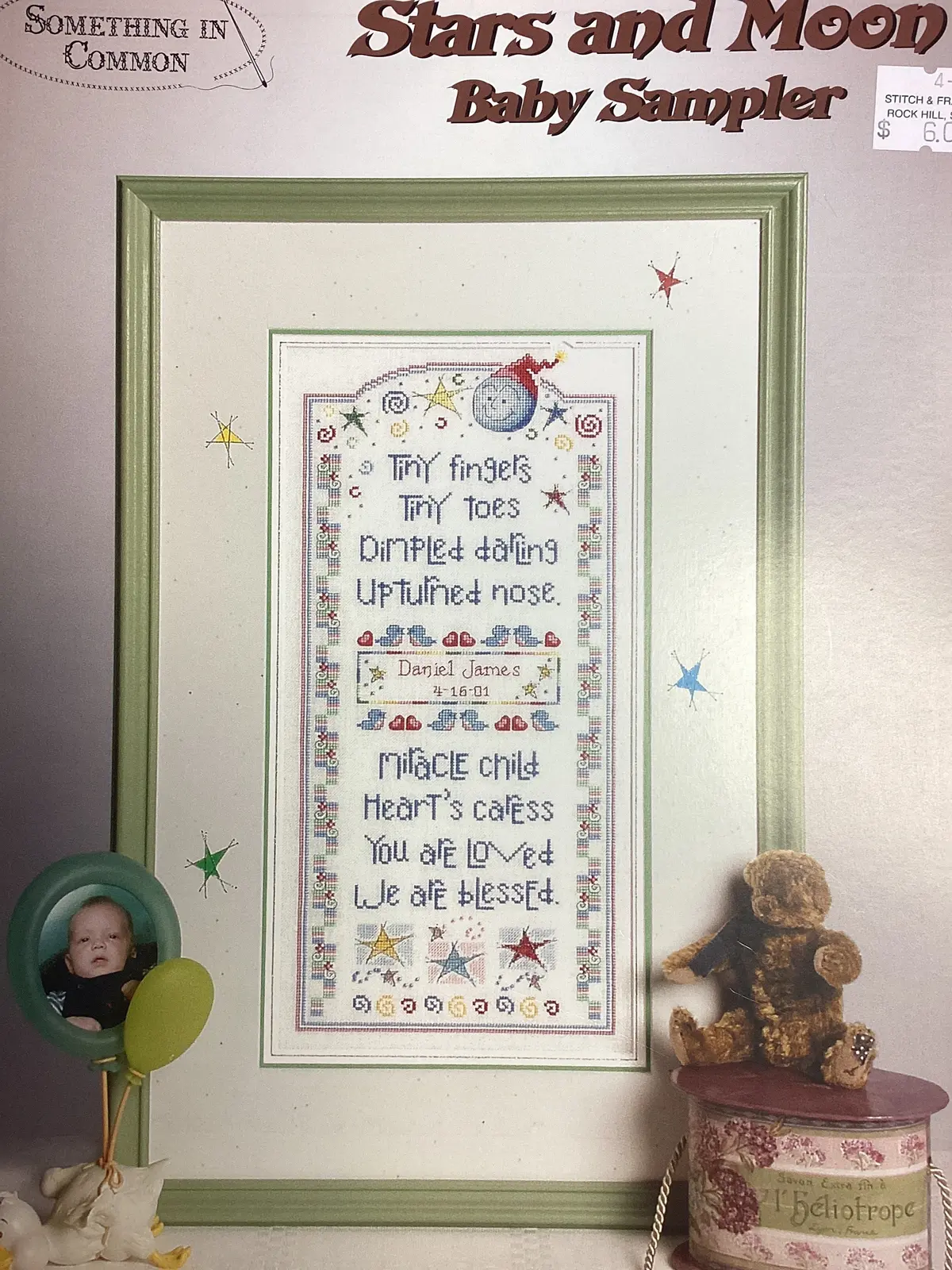 Stars And Moon Baby Sampler 1