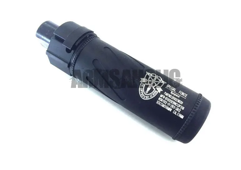 5Ku Socom556 Mg Qd Airsoft Silencer Type B (14Mm Ccw) 5Ku-139-B 1