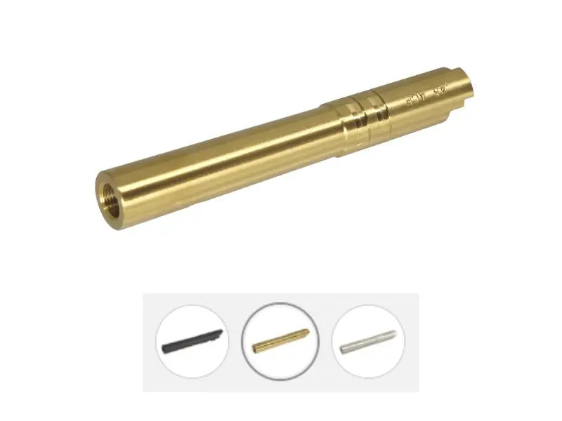 5Ku 5 Inch Stainless Steel Threaded Outer Barrel For Marui Hi-Capa Gbb Airsoft #Gb-475 1