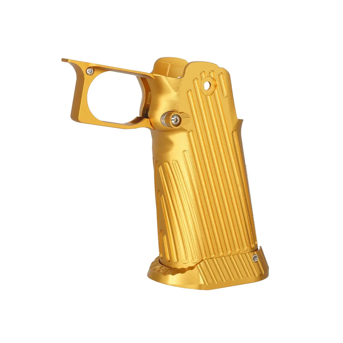 5Ku Cnc Aluminum Grip Type.2 For Marui Hi-Capa Gbb Airsoft - Gold (5Ku-Gb-490-Gd) 1