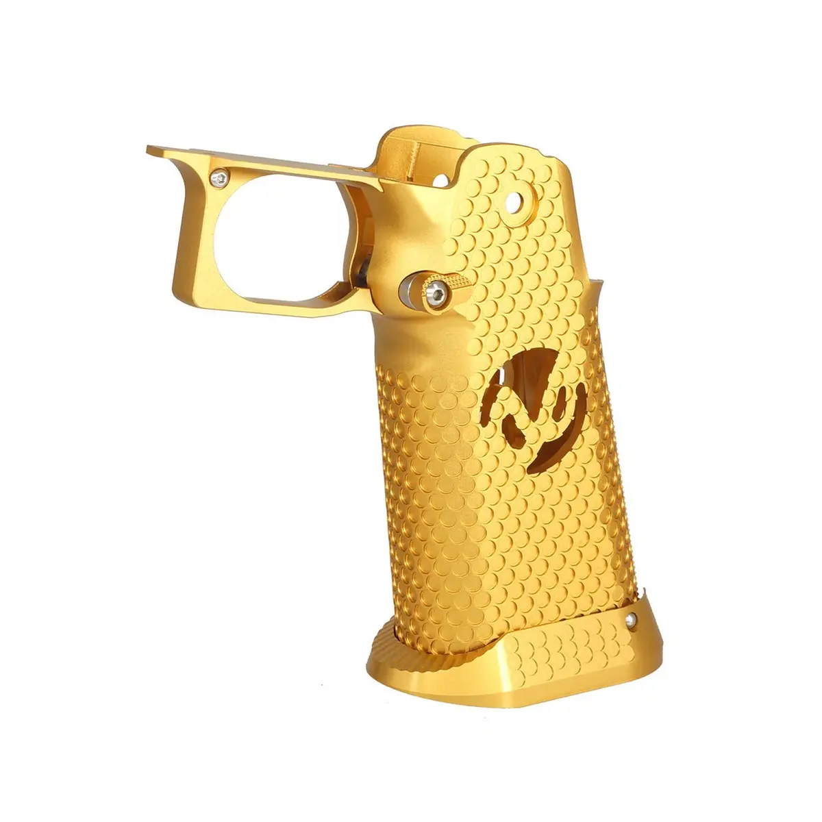 5Ku Cnc Aluminum Grip Type.3 For Marui Hi-Capa Gbb Airsoft - Gold (5Ku-Gb-584-Gd) 1
