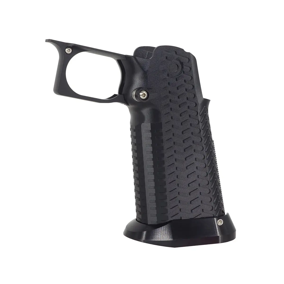 5Ku Cnc Aluminum Grip Type.5 For Marui Hi-Capa Gbb Airsoft - Black (5Ku-Gb-586-Bk) 1