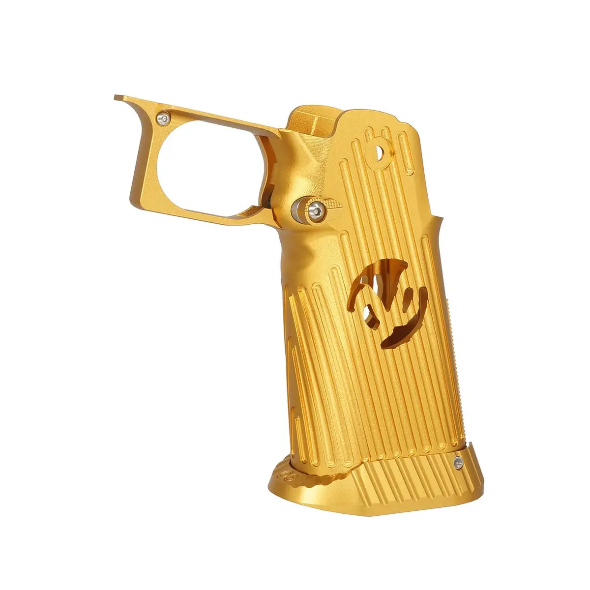 5Ku Cnc Aluminum Grip Type.4 For Marui Hi-Capa Gbb Airsoft - Gold (5Ku-Gb-588-Gd) 1