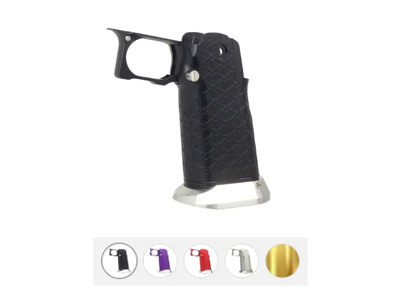 5Ku Cnc Aluminum Grip Type.8 For Marui Hi-Capa Gbb Airsoft ( 5Ku-Gb-590 ) 1