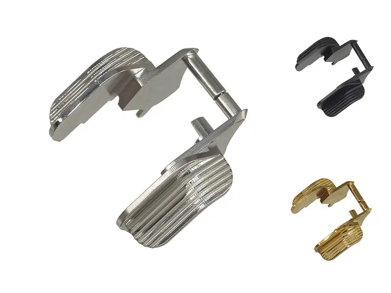 5Ku Stainless Shielded Thumb Safety-Ambi For Marui Hi-Capa Gbb Airsoft #5Ku-Gb-594 1