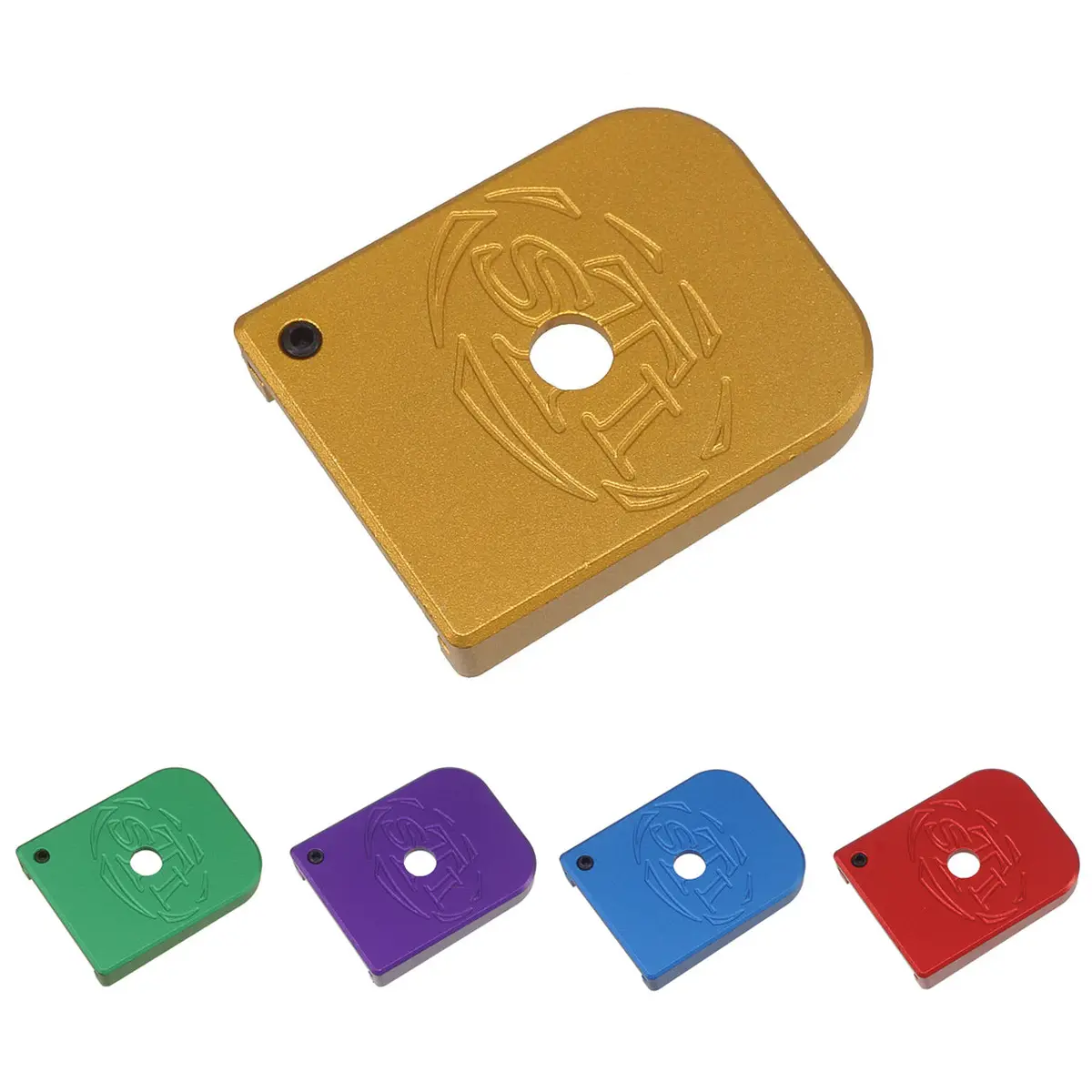 5Ku Aluminum S Style Skinny Magazine Base For Marui Hi-Capa Airsoft #5Ku-Gb-597 1