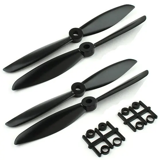 Gemfan 6045 Abs Propellers Black 1