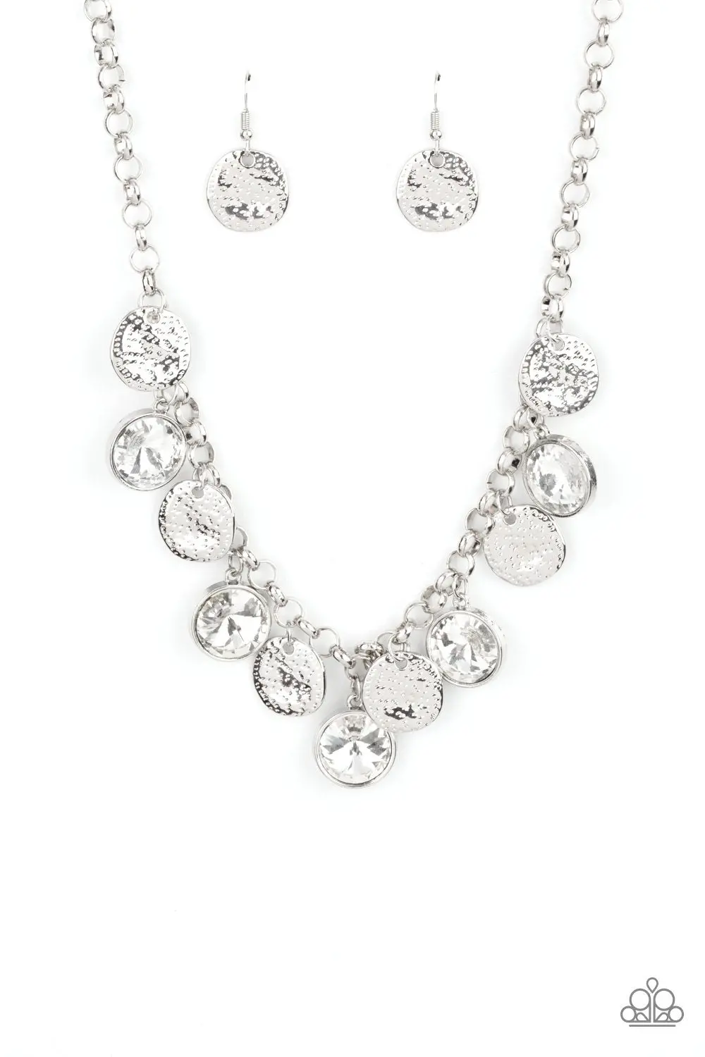 Paparazzi Spot On Sparkle - White 1