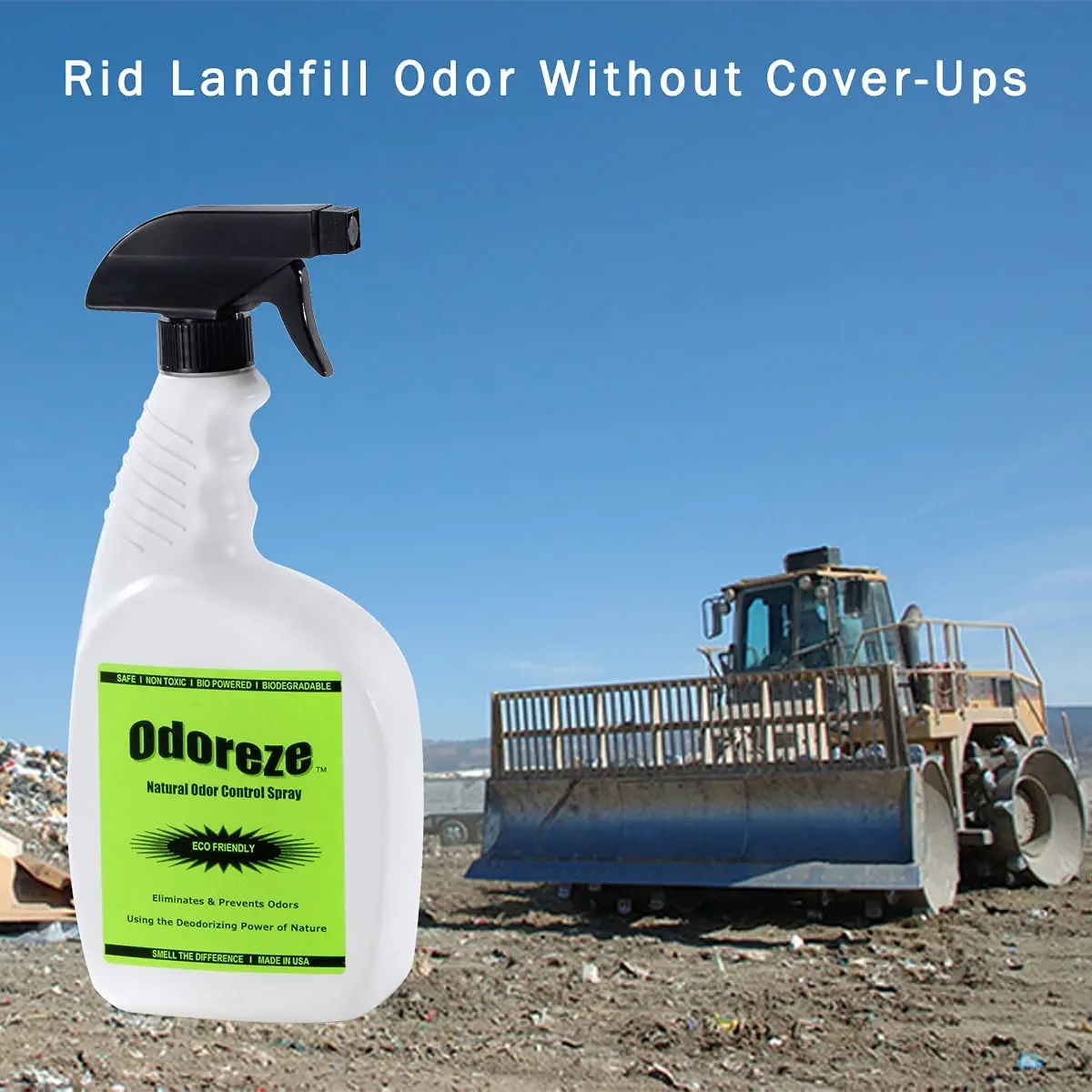 Odoreze® Eco-Friendly Landfill Odor Control Spray Concentrate 3