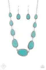 Paparazzi Elemental Eden - Blue - Fashion Fix August 2021 1