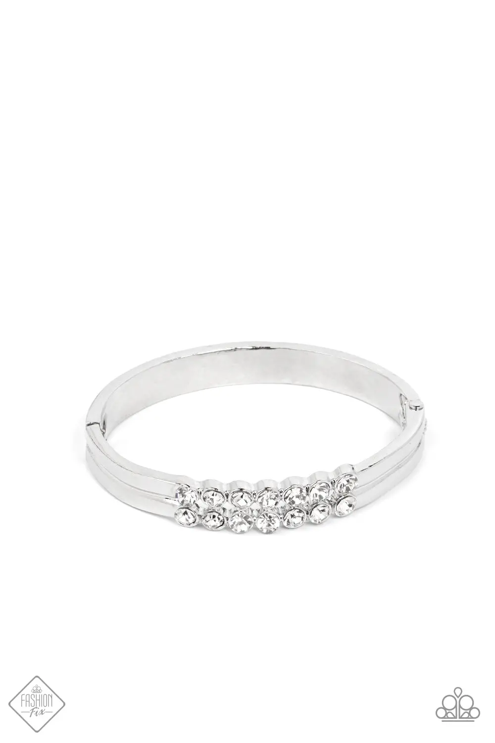 Paparazzi Doubled Down Dazzle - White 1