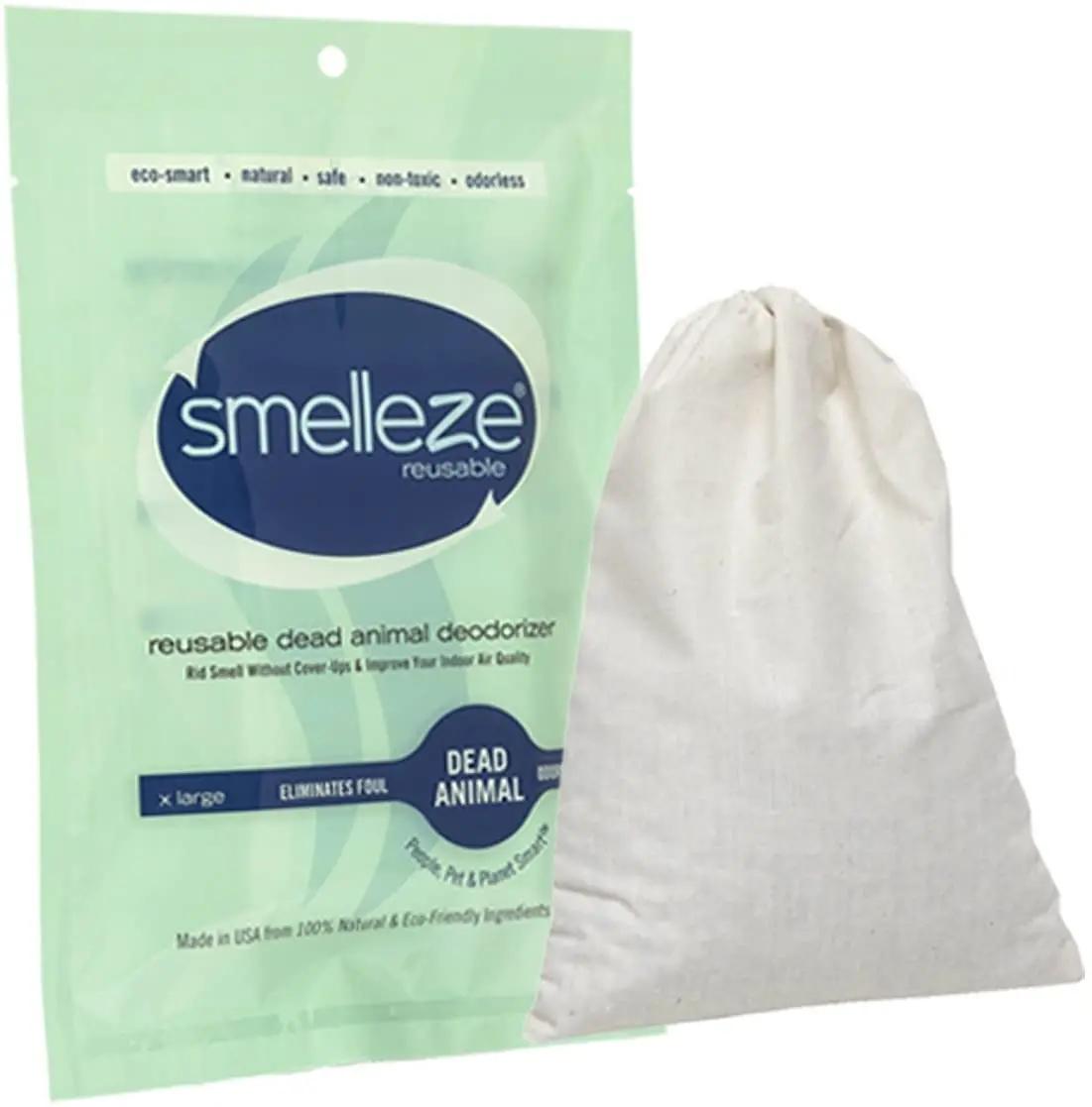 Smelleze® Reusable Dead Animal Smell Deodorizer Pouch 1