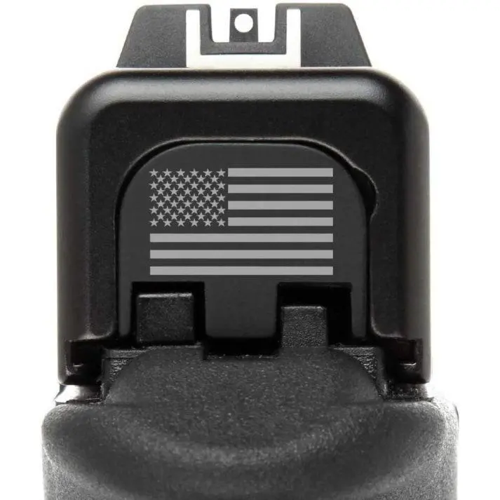 Engraved Slide Cover Plate For Glock 1