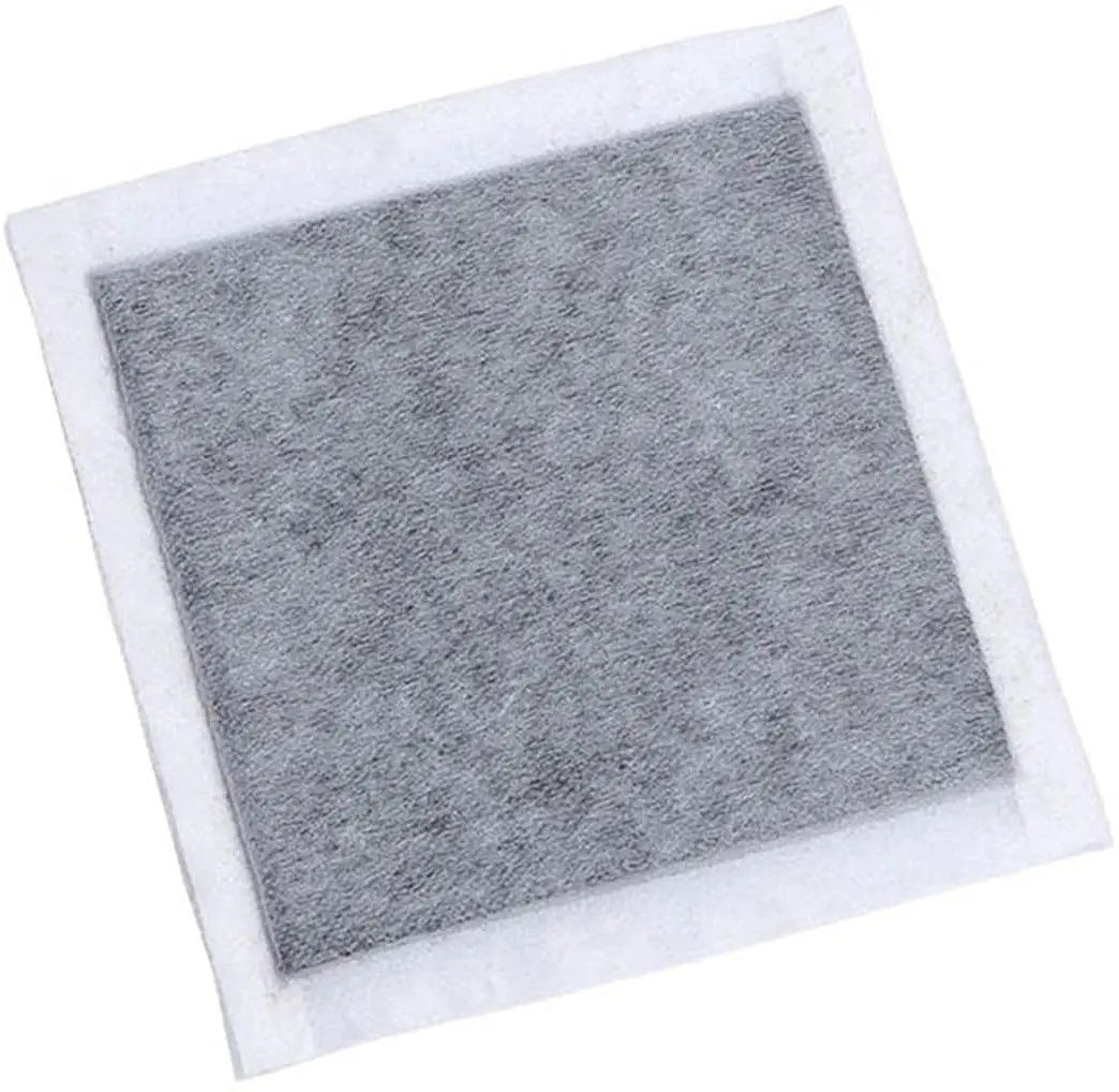 Smellrid® Incontinence Charcoal Deodorizer Pads: 4"X4" Odor Remover Pad With Adhesive Strips - 12 Pack 2