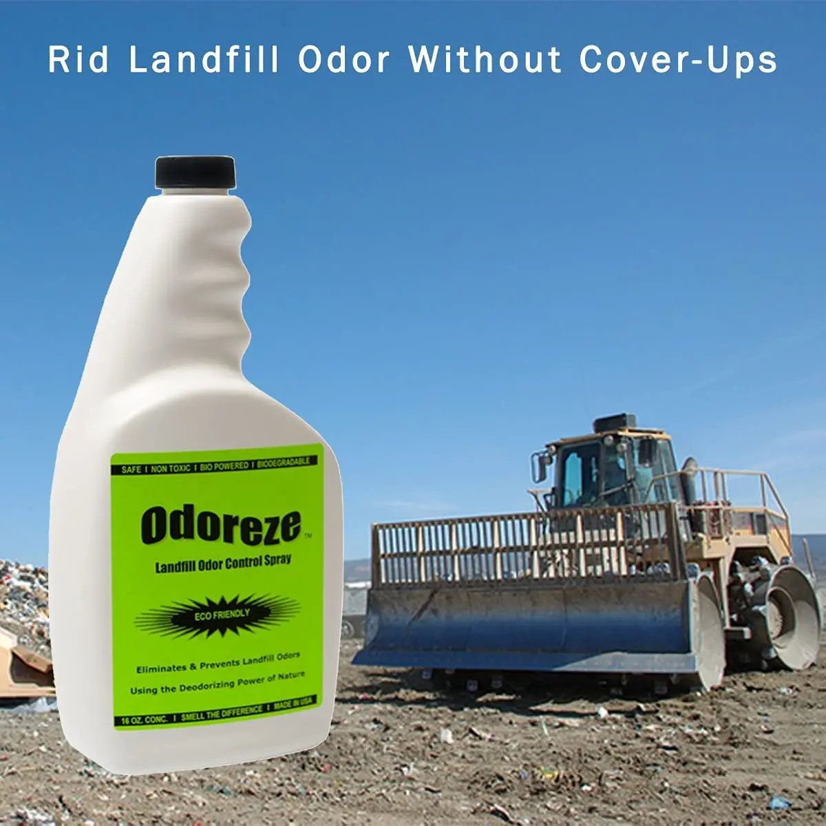 Odoreze® Eco-Friendly Landfill Odor Control Spray Concentrate 2