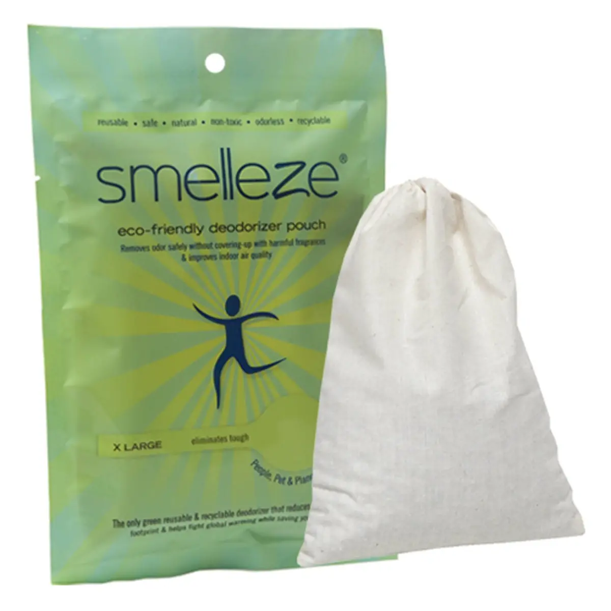 Smelleze® Reusable Shoe Smell Deodorizer Pouch 1