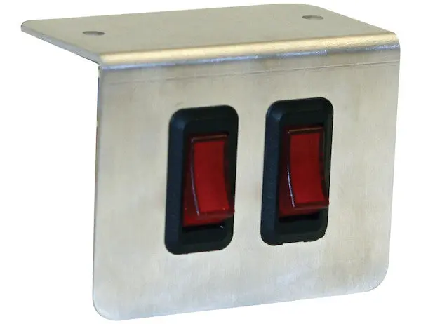 6391002 - Pre-Wired Double Switch Panel 1