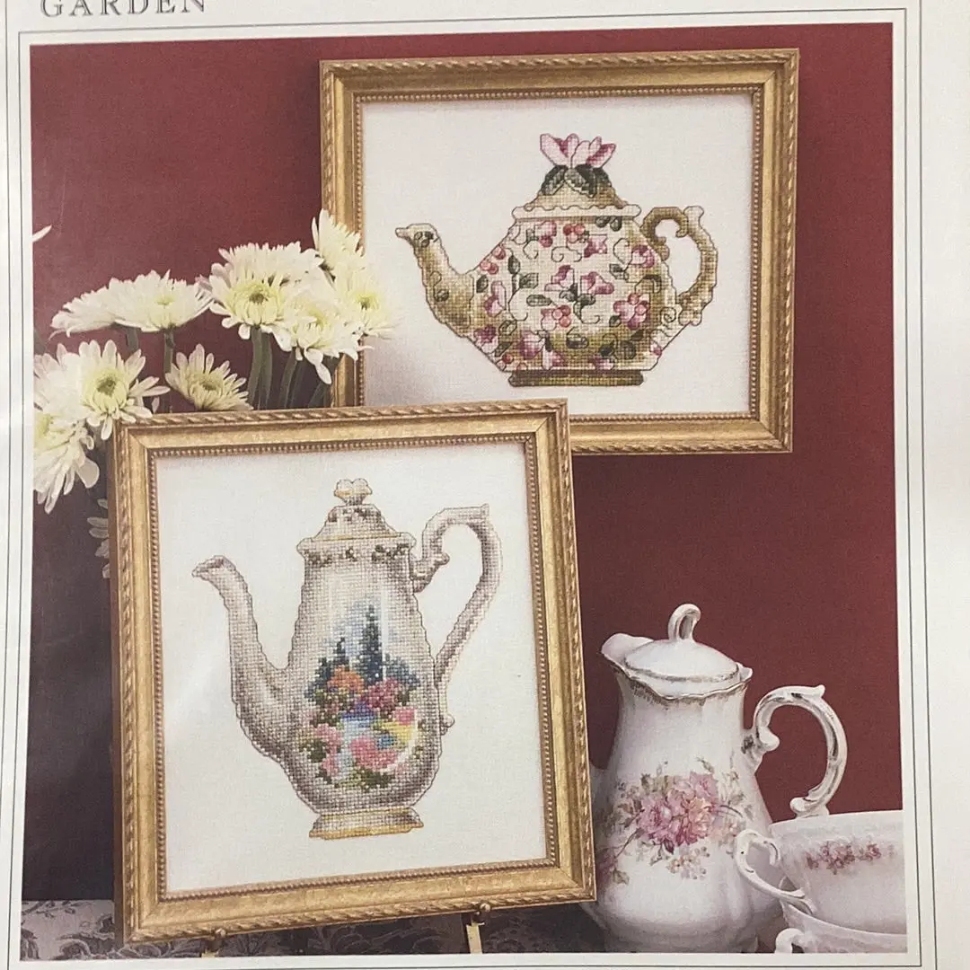 Floral Teapots Two 1