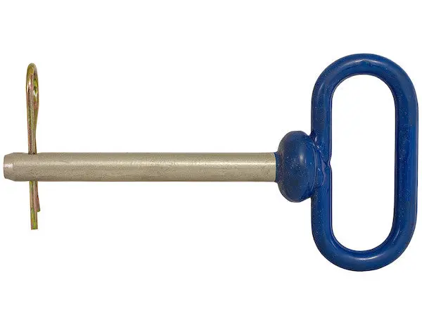 66101 - Blue Poly-Coated Handle On Steel Hitch Pin 1